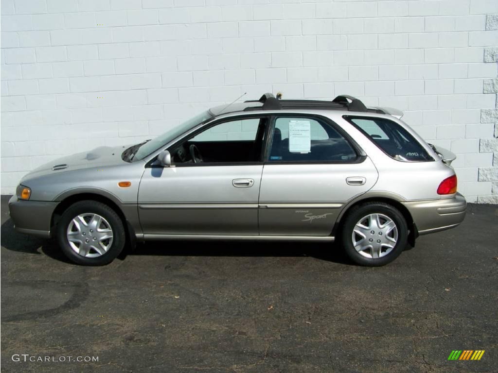 2000 Silverthorn Metallic Subaru Impreza Outback Sport