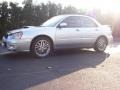 Platinum Silver Metallic - Impreza WRX Sedan Photo No. 4