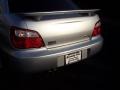 Platinum Silver Metallic - Impreza WRX Sedan Photo No. 8