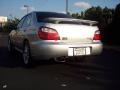 Platinum Silver Metallic - Impreza WRX Sedan Photo No. 9