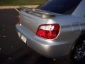 Platinum Silver Metallic - Impreza WRX Sedan Photo No. 10