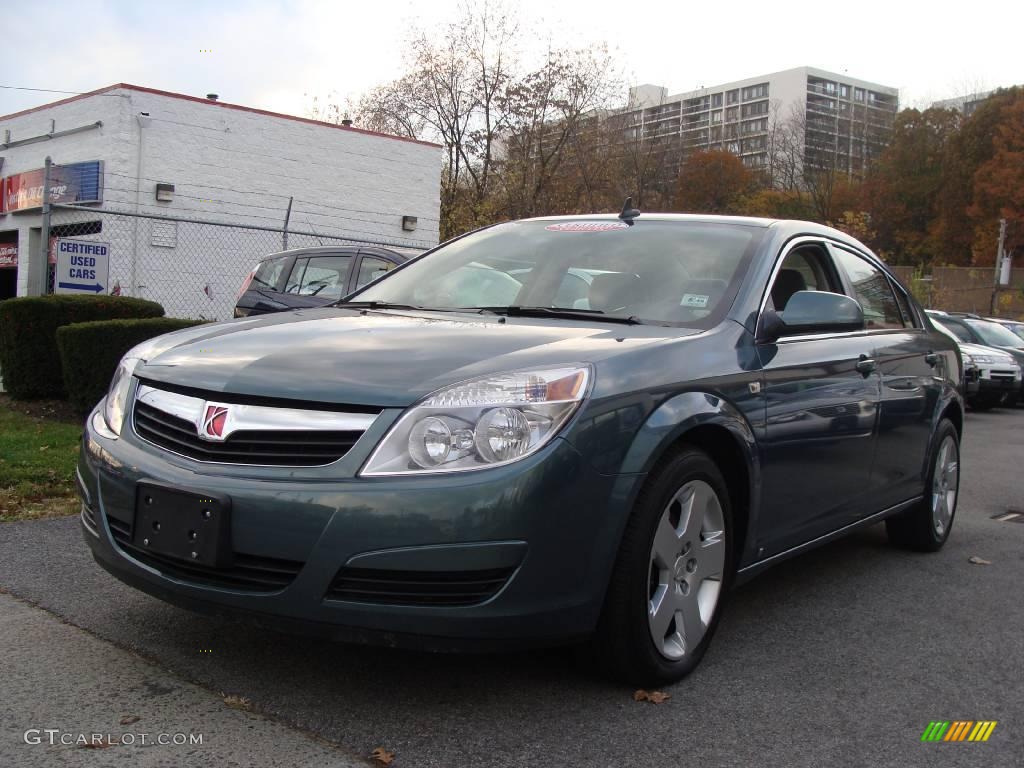 2009 Aura XE - Silver Moss / Gray photo #1