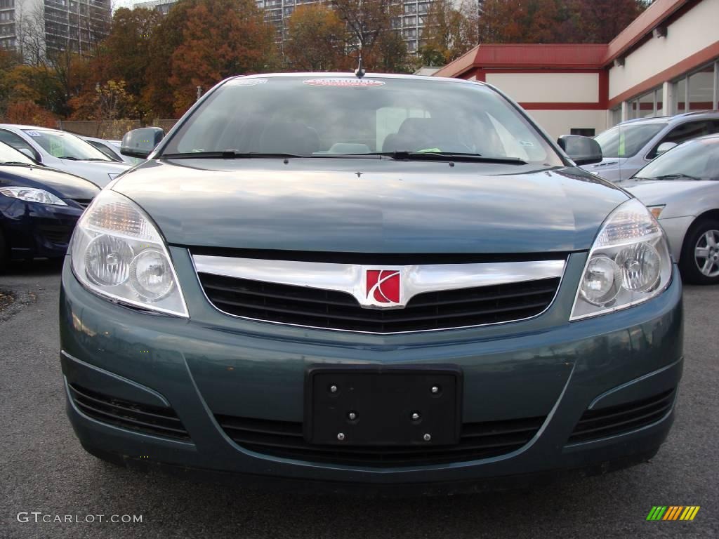 2009 Aura XE - Silver Moss / Gray photo #2