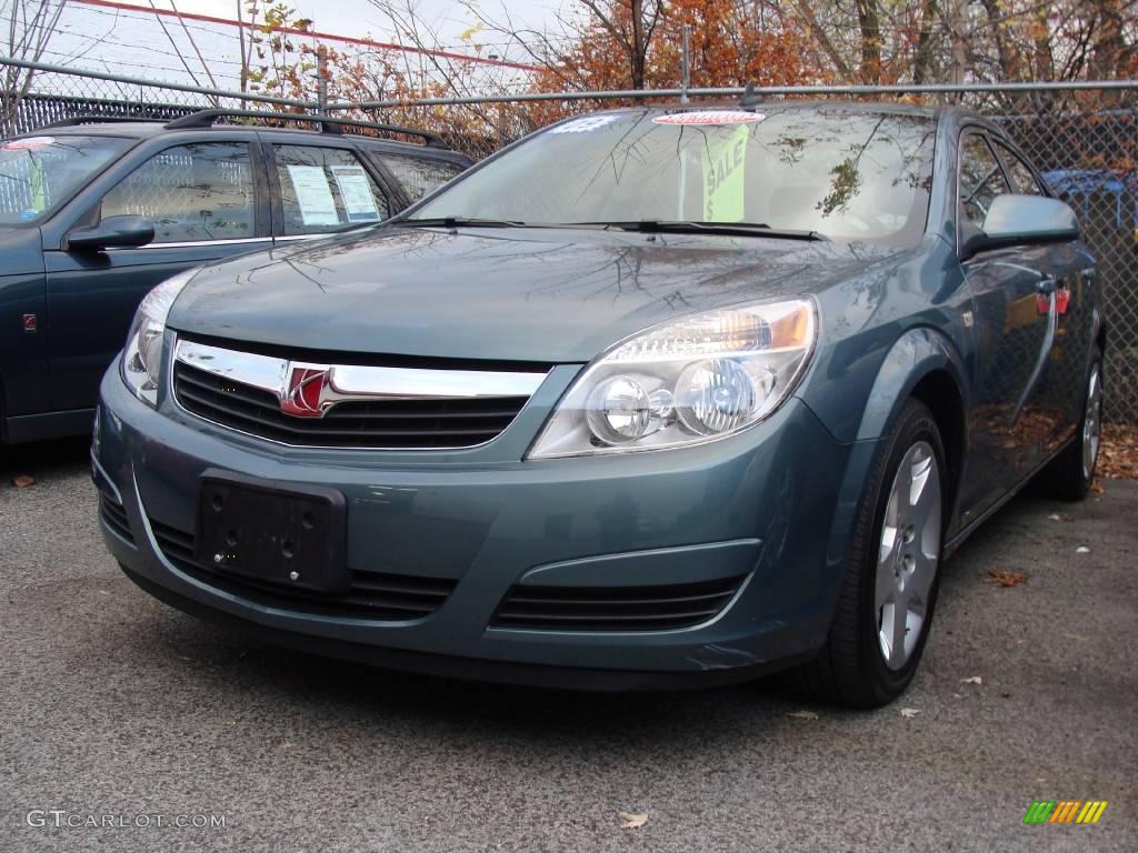 2009 Aura XE - Silver Moss / Gray photo #1