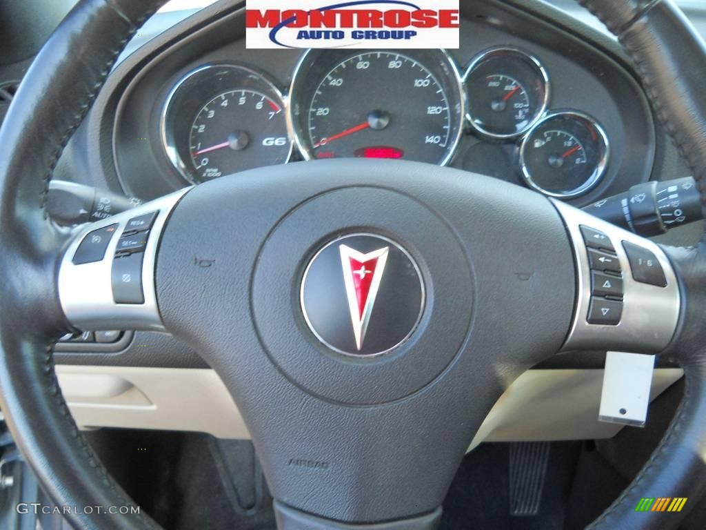 2007 G6 GT Convertible - Blue Gold Crystal Metallic / Light Taupe photo #29