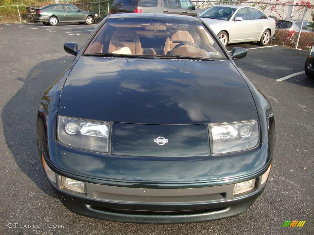 1994 300ZX Coupe - Black Emerald Pearl Metallic / Beige photo #3