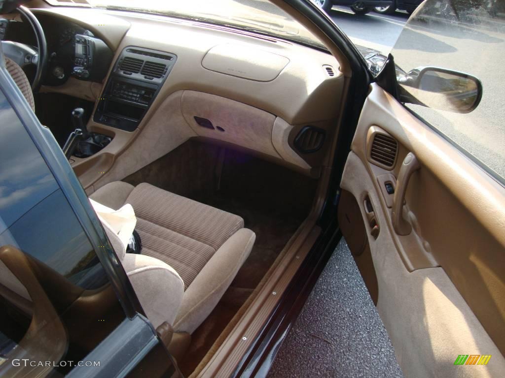 1994 300ZX Coupe - Black Emerald Pearl Metallic / Beige photo #17