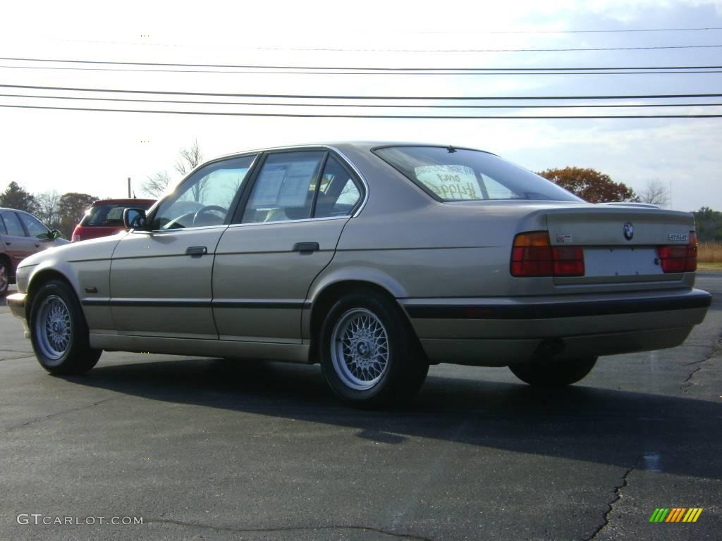 1995 5 Series 525i Sedan - Cashmere Beige Metallic / Beige photo #5
