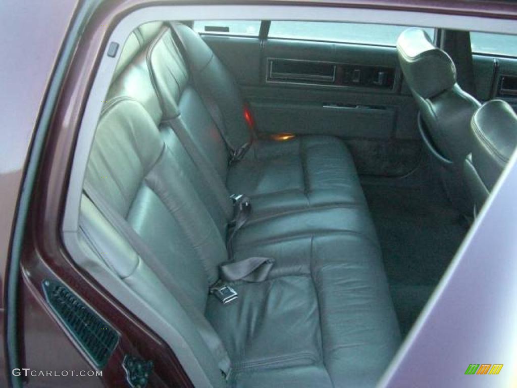 1992 DeVille Sedan - Dark Garnet Red Metallic / Gray photo #16