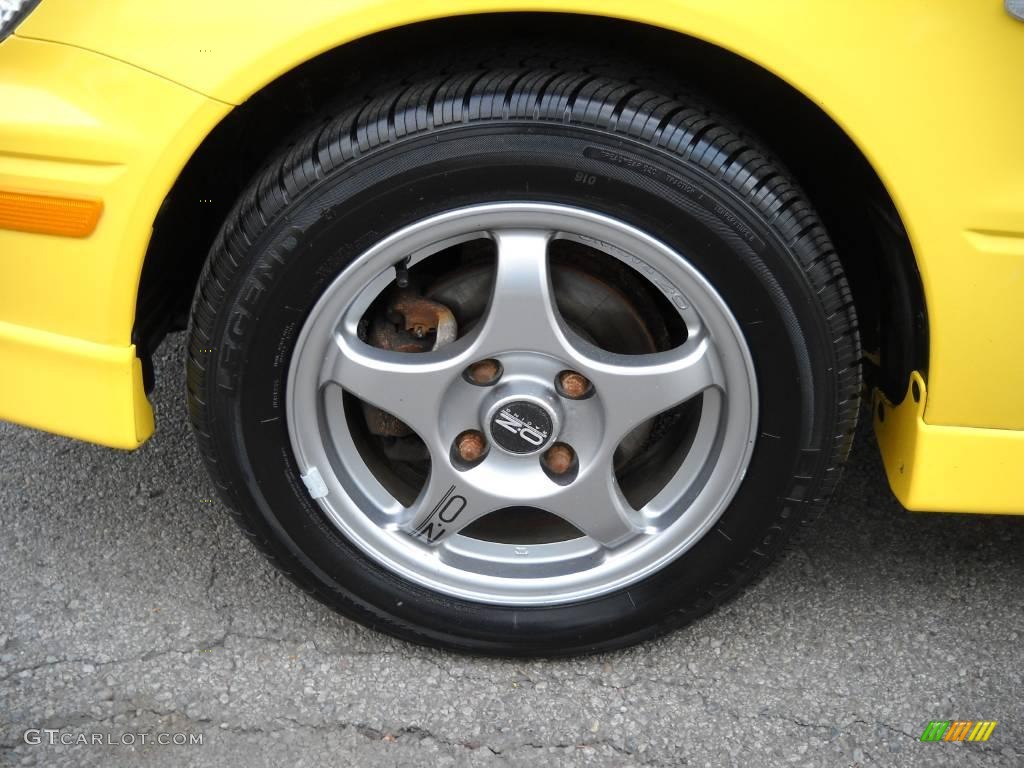 2002 Lancer OZ Rally - Lightning Yellow / Black photo #17