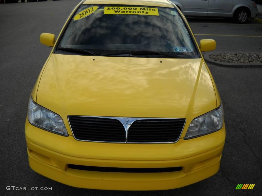 2002 Lancer OZ Rally - Lightning Yellow / Black photo #19