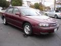 2001 Dark Carmine Red Metallic Chevrolet Impala LS  photo #2