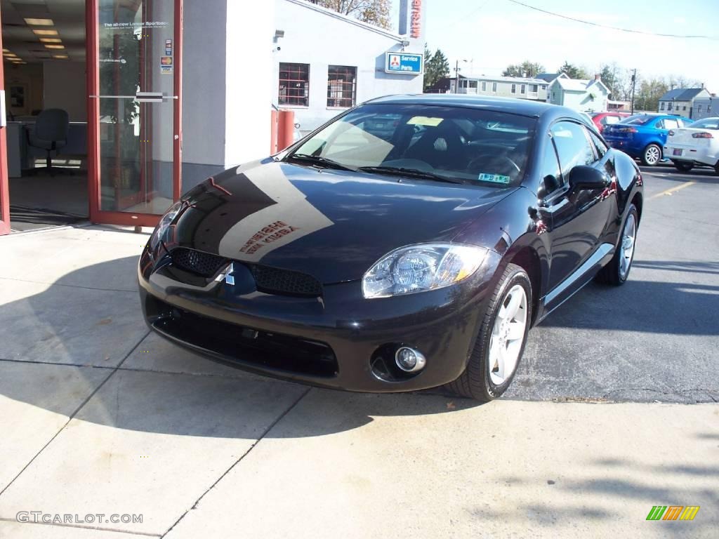 2007 Eclipse GT Coupe - Kalapana Black / Dark Charcoal photo #1