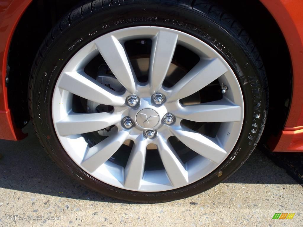 2010 Lancer GTS - Rotor Glow Orange Metallic / Black photo #3