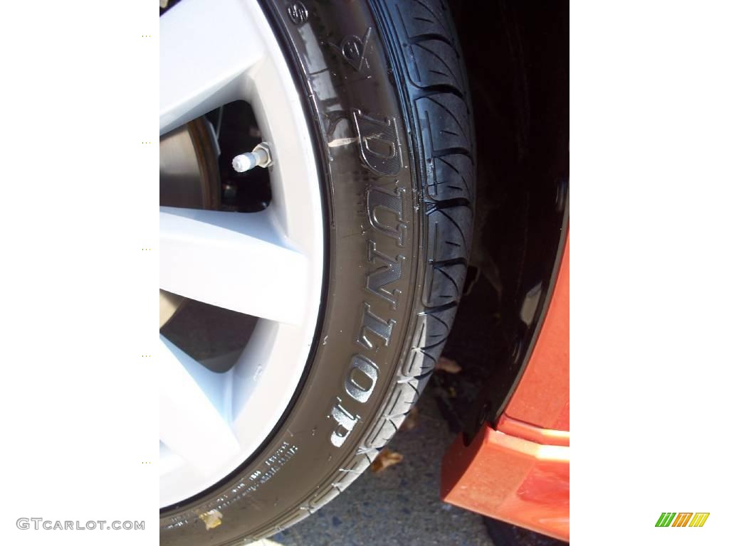 2010 Lancer GTS - Rotor Glow Orange Metallic / Black photo #4