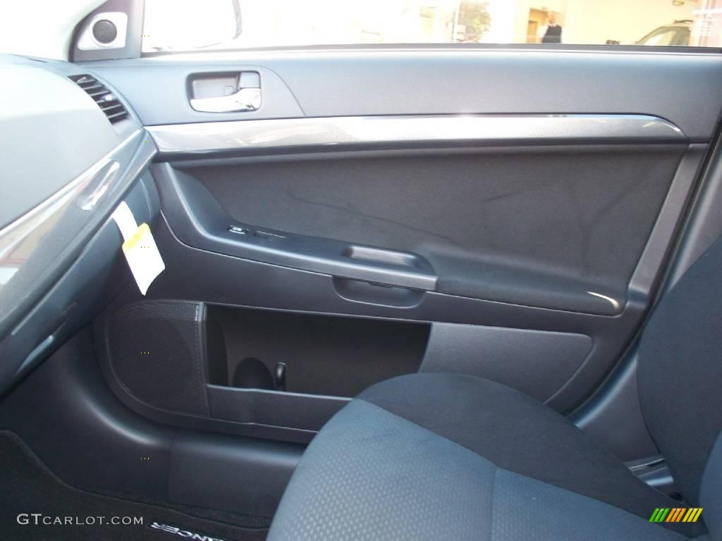 2010 Lancer GTS - Rotor Glow Orange Metallic / Black photo #16