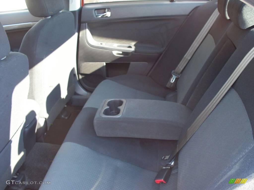 2010 Lancer GTS - Rotor Glow Orange Metallic / Black photo #24