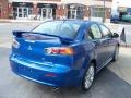 2010 Octane Blue Metallic Mitsubishi Lancer GTS  photo #23