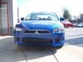 2010 Octane Blue Metallic Mitsubishi Lancer GTS  photo #26