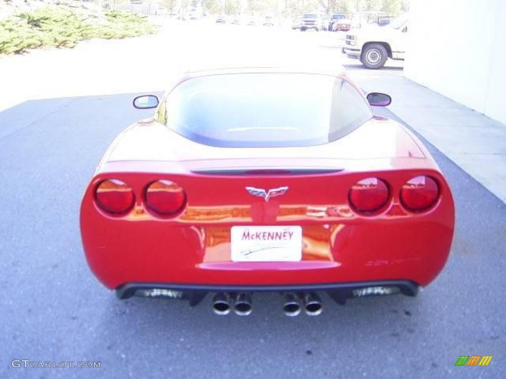 2008 Corvette Coupe - Victory Red / Ebony photo #3