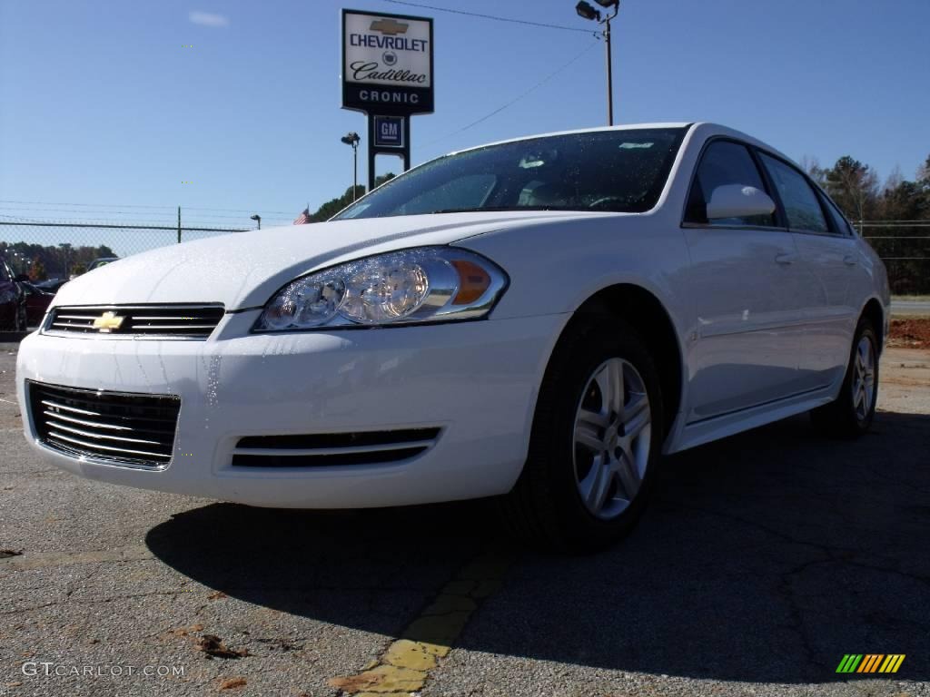 2010 Impala LS - Summit White / Gray photo #1