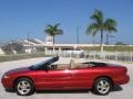 2000 Inferno Red Pearl Chrysler Sebring JXi Convertible  photo #4