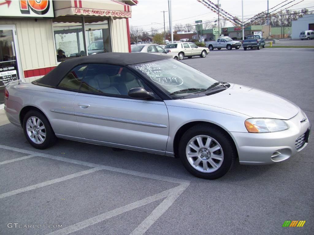 2002 Sebring GTC Convertible - Brilliant Silver Metallic / Sandstone photo #8