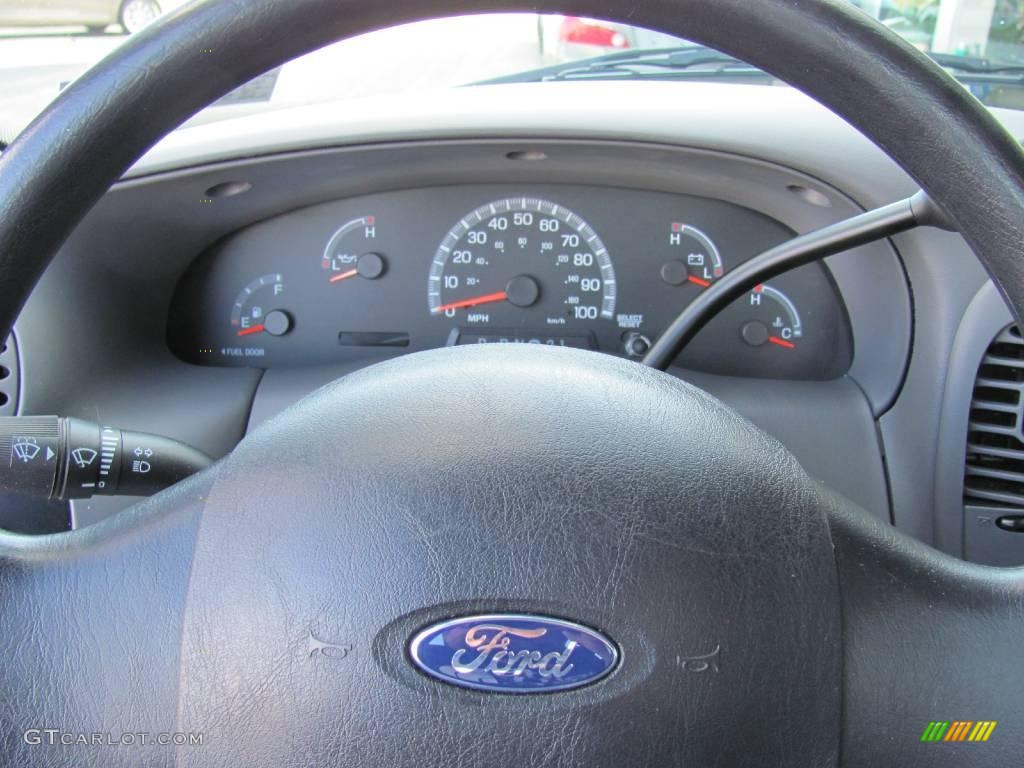 2004 F150 XL Heritage Regular Cab - True Blue Metallic / Heritage Graphite Grey photo #15