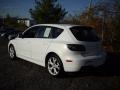 2007 Crystal White Pearl Mazda MAZDA3 s Touring Hatchback  photo #4