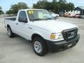 2007 Oxford White Ford Ranger XL Regular Cab  photo #9