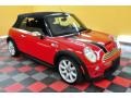 2005 Chili Red Mini Cooper S Convertible  photo #1