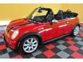 2005 Chili Red Mini Cooper S Convertible  photo #7