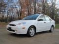 Cloud 9 White 2000 Ford Focus SE Sedan