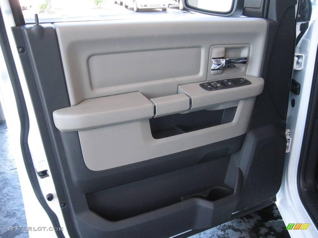 2010 Ram 1500 Big Horn Crew Cab - Stone White / Dark Slate Gray photo #14