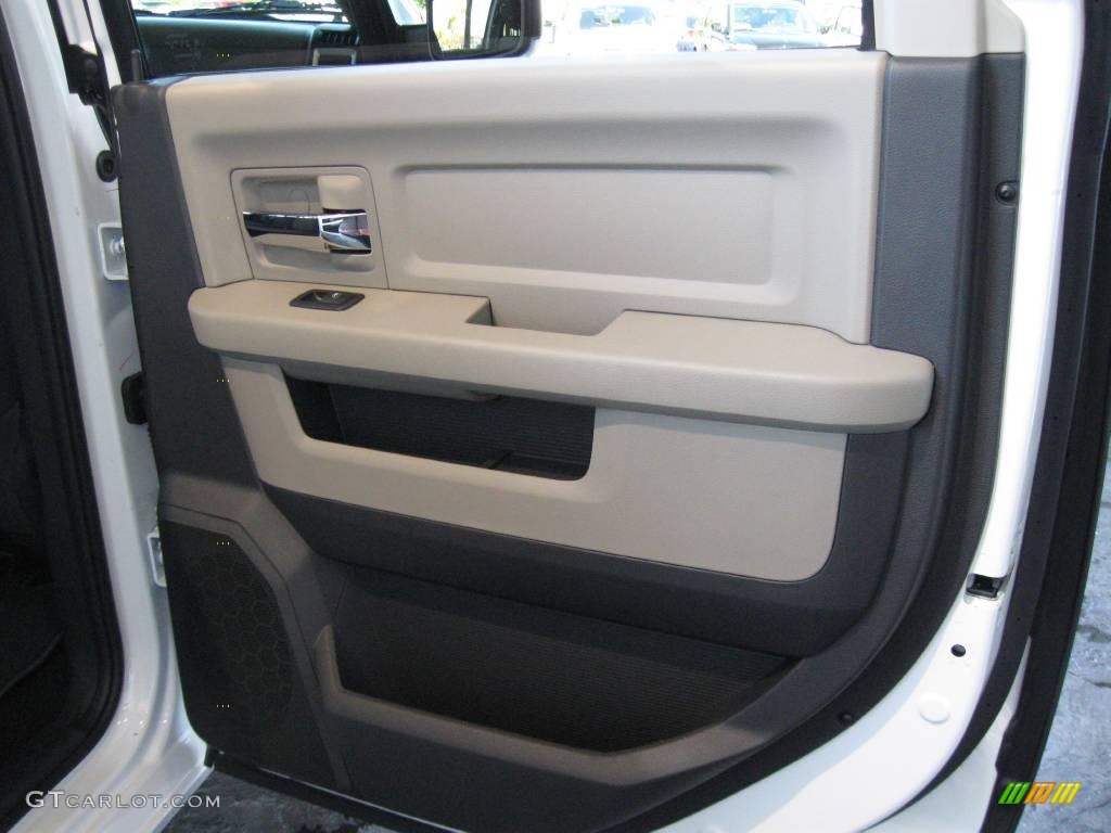2010 Ram 1500 Big Horn Crew Cab - Stone White / Dark Slate Gray photo #17