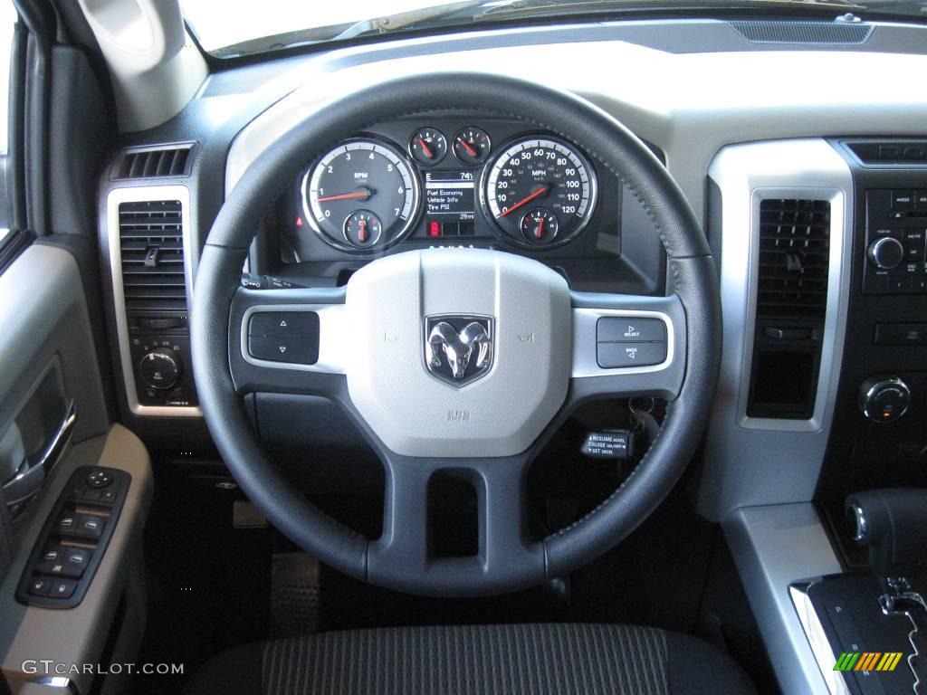 2010 Ram 1500 Big Horn Crew Cab - Stone White / Dark Slate Gray photo #18