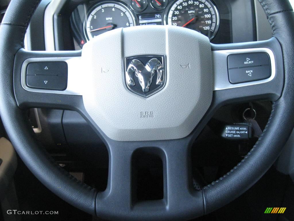 2010 Ram 1500 Big Horn Crew Cab - Stone White / Dark Slate Gray photo #20