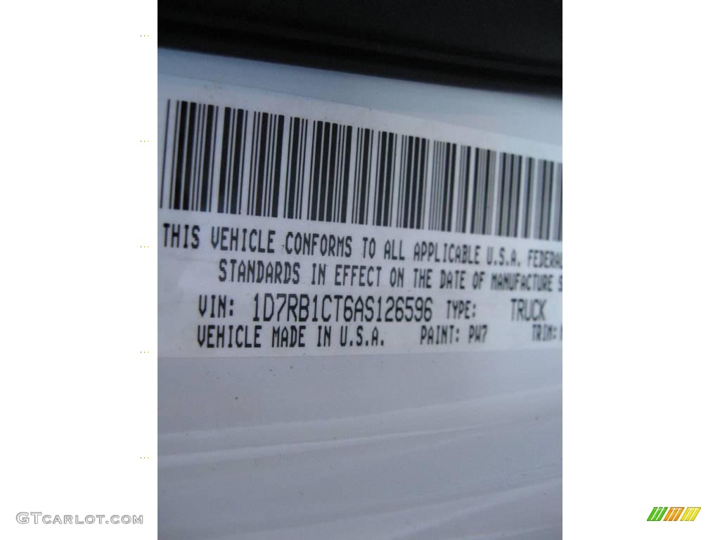 2010 Ram 1500 Big Horn Crew Cab - Stone White / Dark Slate Gray photo #26