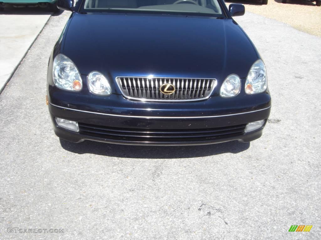 2002 GS 300 - Blue Onyx Pearl / Ivory photo #3