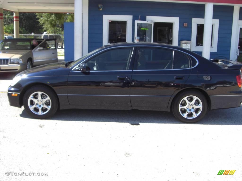 2002 GS 300 - Blue Onyx Pearl / Ivory photo #4