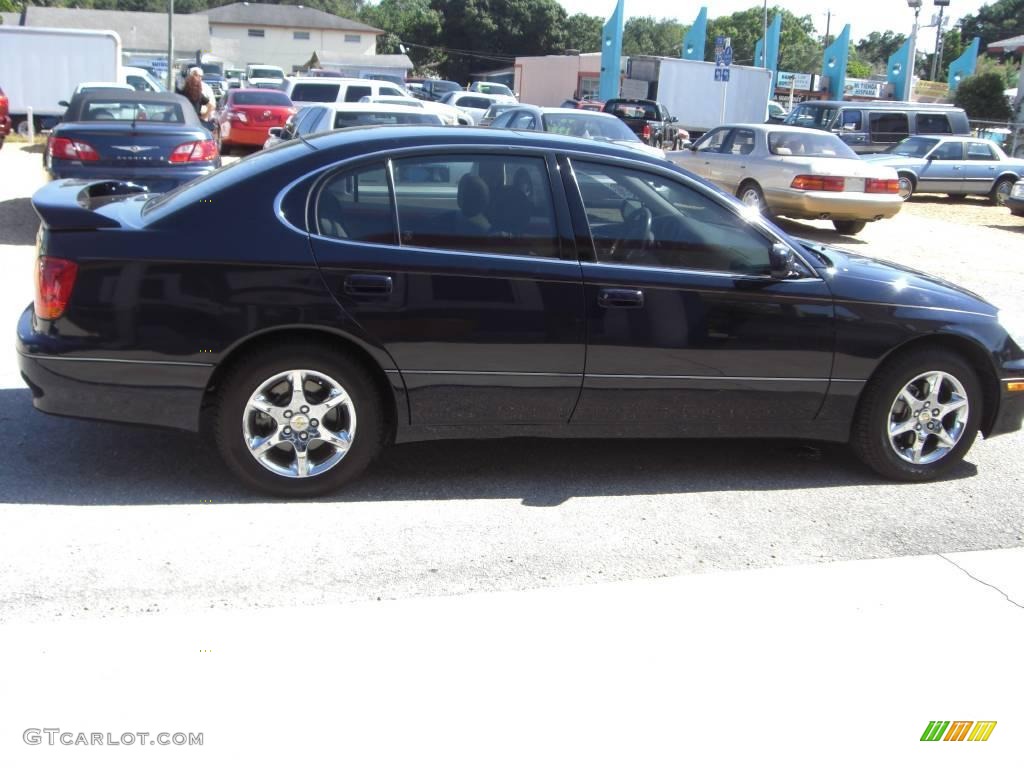 2002 GS 300 - Blue Onyx Pearl / Ivory photo #8