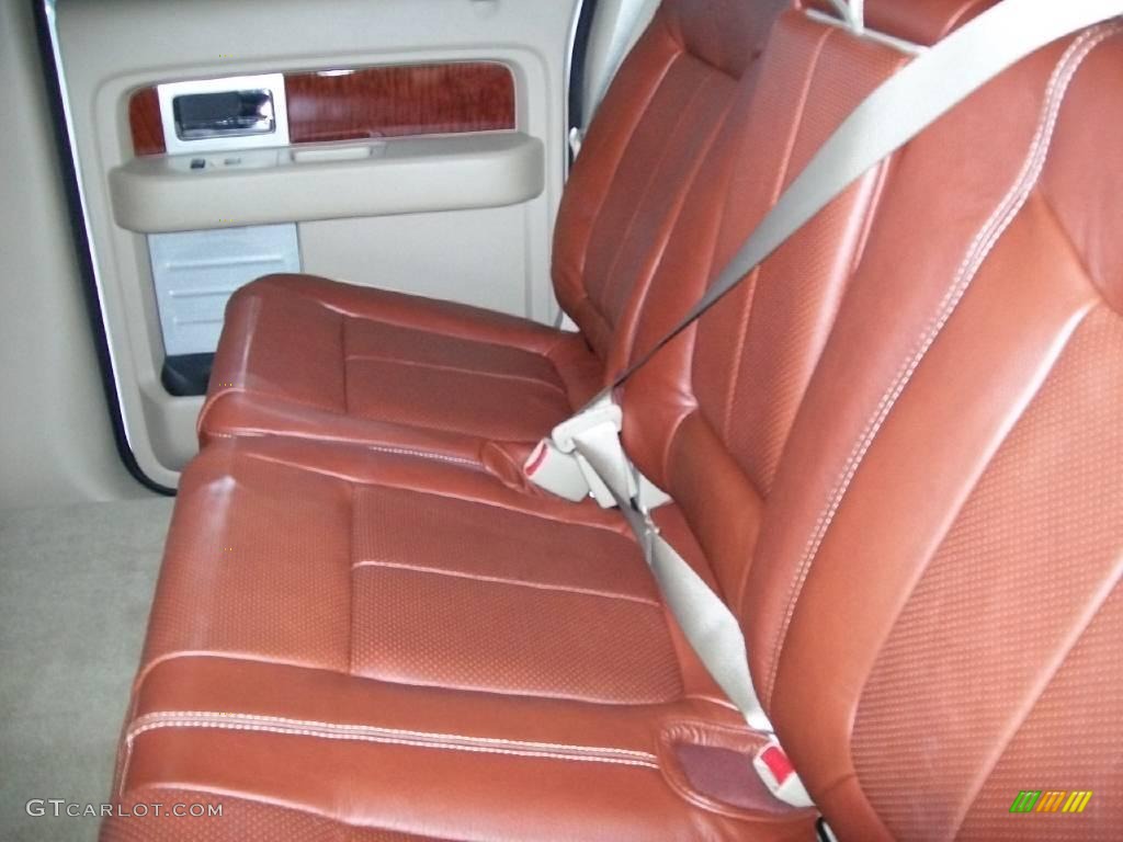 2010 F150 King Ranch SuperCrew - Oxford White / Chapparal Leather photo #4