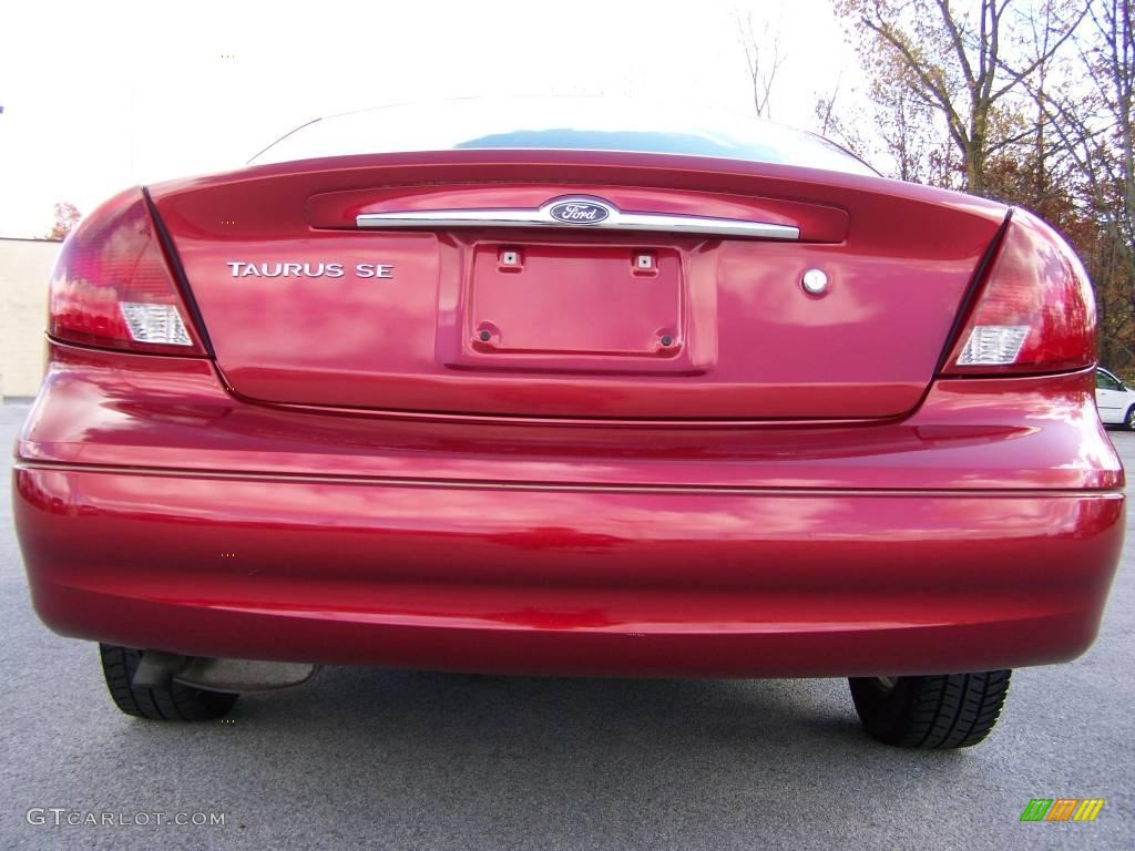 2000 Taurus SES - Toreador Red Metallic / Medium Graphite photo #6