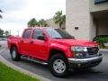 2005 Fire Red GMC Canyon SLE Crew Cab  photo #4