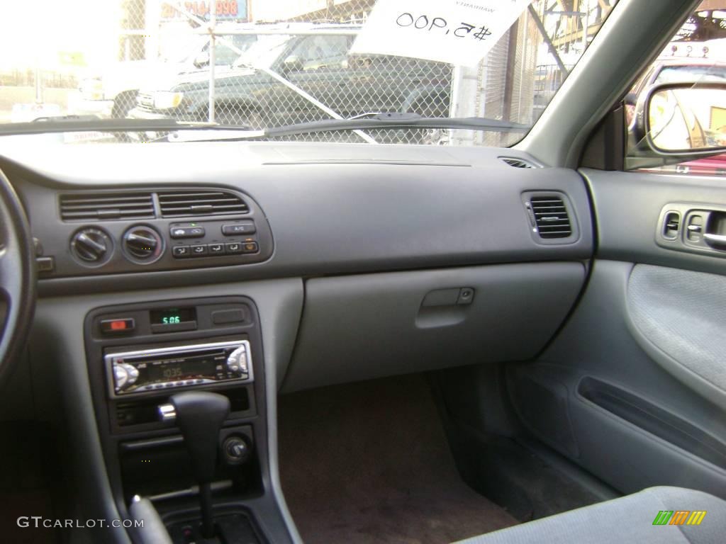 1996 Accord LX V6 Sedan - Dark Eucalyptus Green Pearl Metallic / Gray photo #11