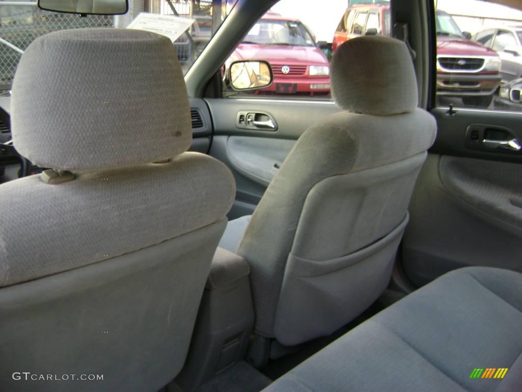 1996 Accord LX V6 Sedan - Dark Eucalyptus Green Pearl Metallic / Gray photo #12