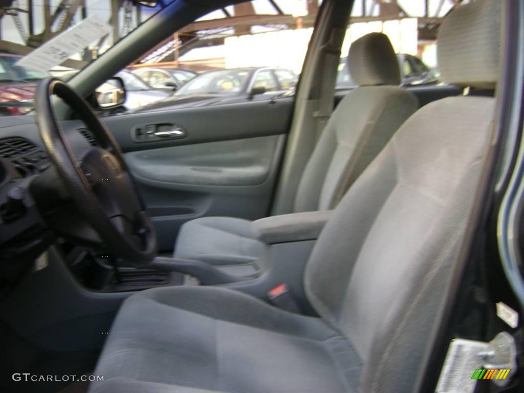 1996 Accord LX V6 Sedan - Dark Eucalyptus Green Pearl Metallic / Gray photo #14