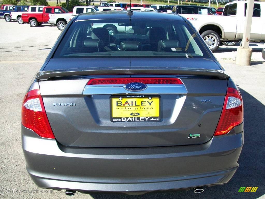 2010 Fusion SEL V6 - Sterling Grey Metallic / Charcoal Black photo #6