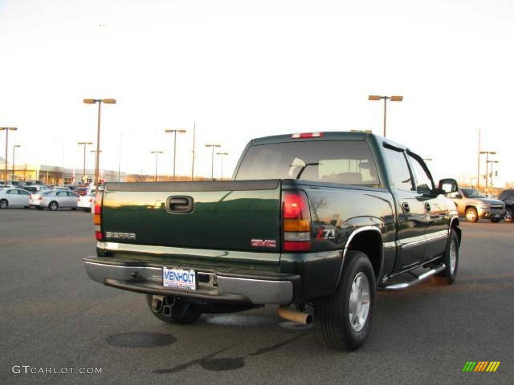 2006 Sierra 1500 SLT Crew Cab 4x4 - Polo Green Metallic / Neutral photo #5