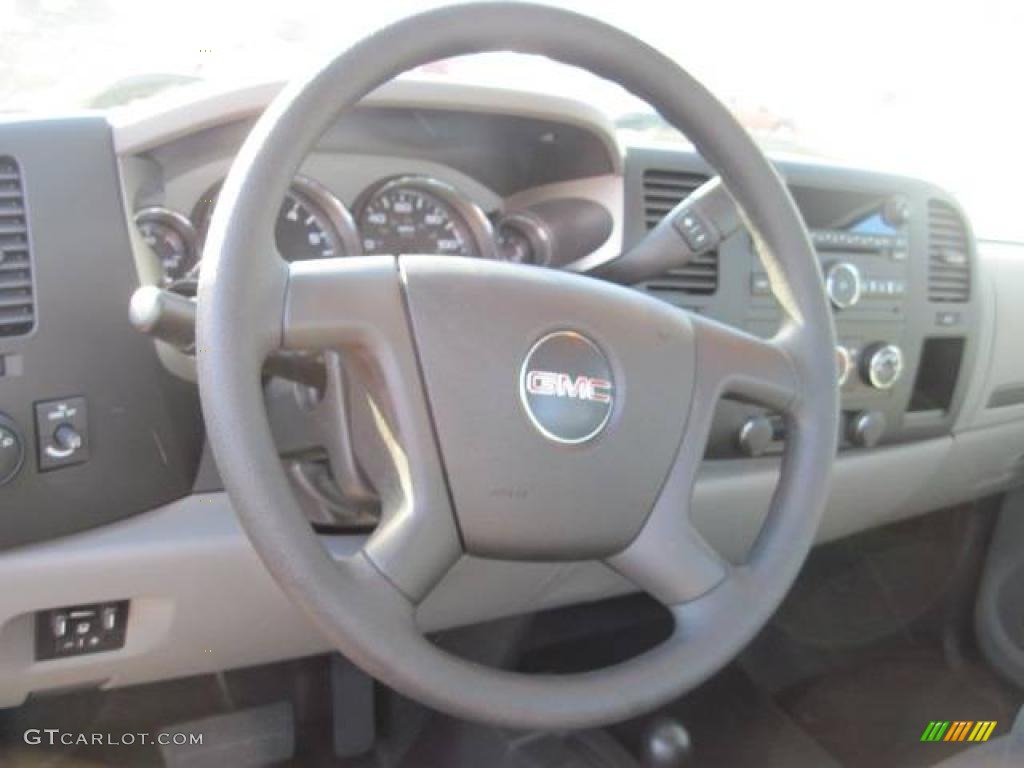 2009 Sierra 2500HD Work Truck Regular Cab 4x4 - Midnight Blue Metallic / Dark Titanium photo #11